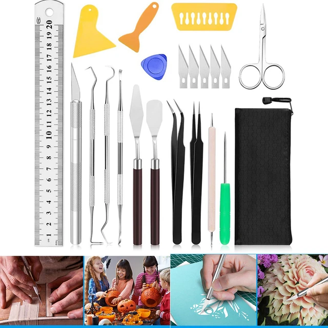 Complete Vinyl Weeding Tool Set - Ergonomic Stainless Steel Craft Kit