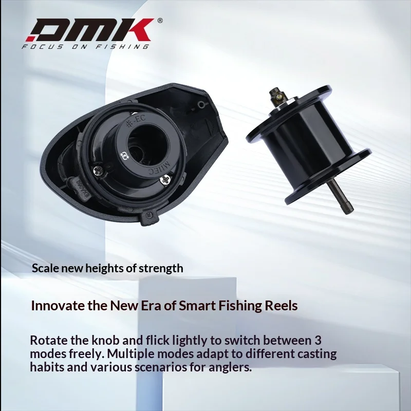 新型メタルバージョン DMK チーター エア 7.6:1 DC フィッシングリール