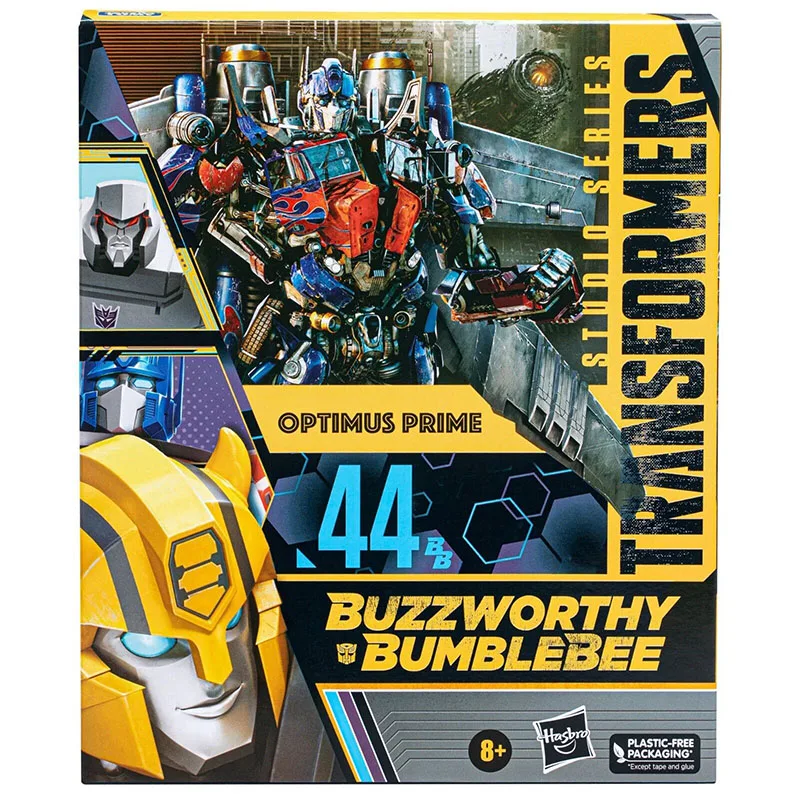 Y Transformers Studio Series 44 Bb Buzzworthy Bumblebee Autobots Leader Optimus Prime Con Ali Action Figure Toy Gift
