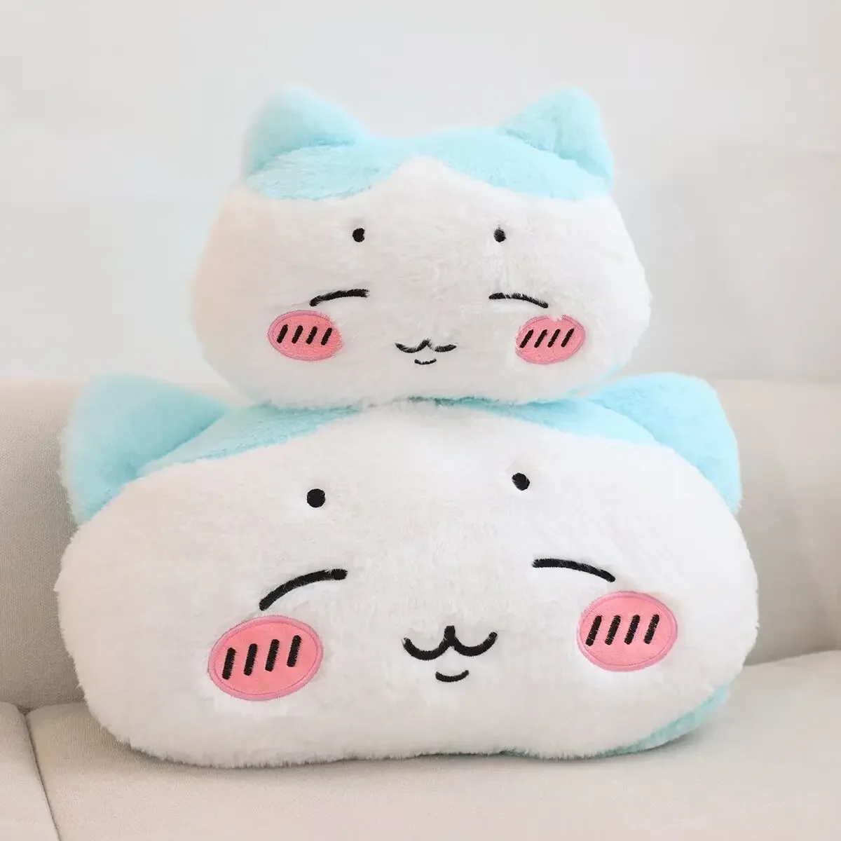 Kawaii Anime Headrest Back Cushion Chiikawa Hachiware Usagi Cartoon Pillow Sofa Bed Car Decor Comfortable Gifts Girl 3