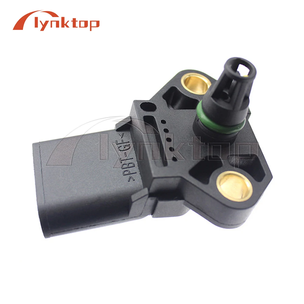 Sensore Pressione Aria Collettore Map 3 Bar Per Vw Golf Jetta Passat Polo Phaeton Tiguan Touareg Touran Transporter 038906051C
