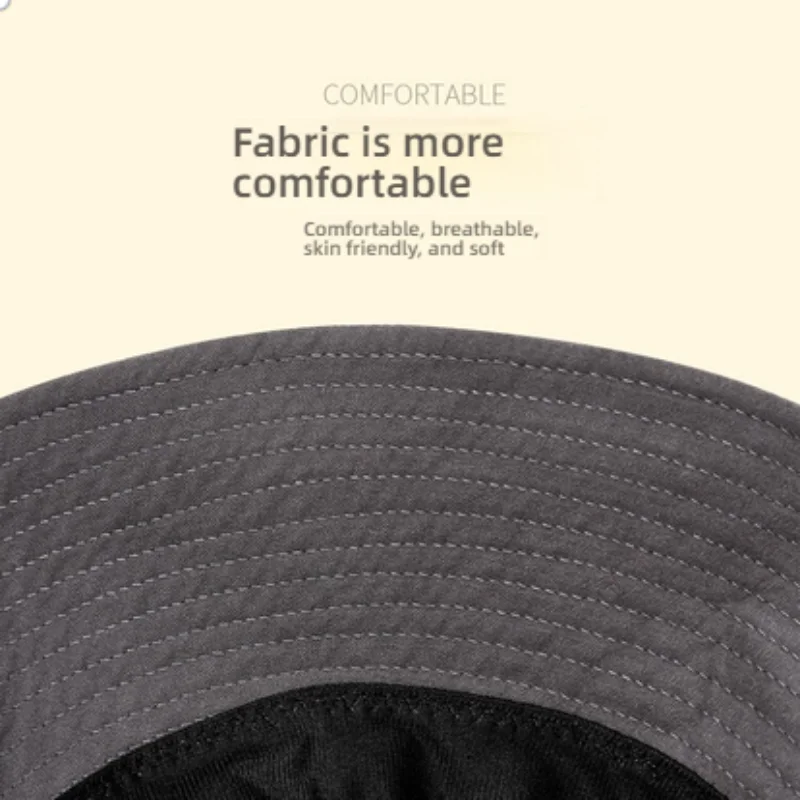 Spring and Summer New Hat Men's Outdoor Mountaineering Sunshade Fisherman Hat Summer  Breathable Sunscreen Fishing Hat