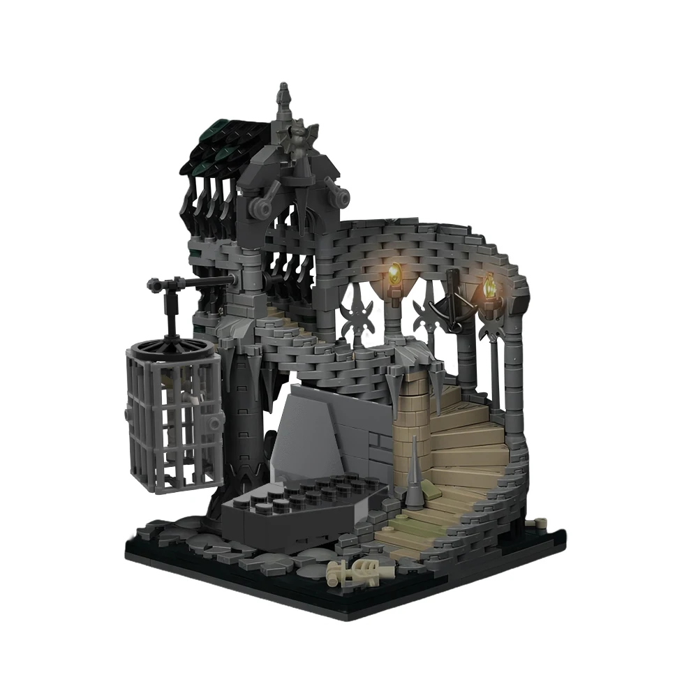 Nosferatu Mythos Vampire Dungeon Graveyard Castle Building Block Model Kit  Moc Architecture Brick Toy Children Birthday Gift - AliExpress
