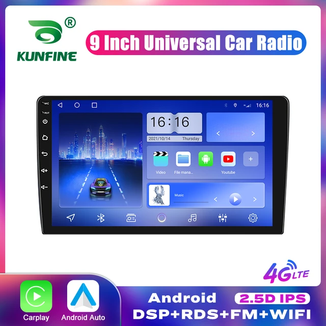 9 INCH 2GB RAM 32GB ROM Android Car radio Multimedia Video Player Universal auto  Stereo GPS BT Carplay Steering Wheel control - AliExpress