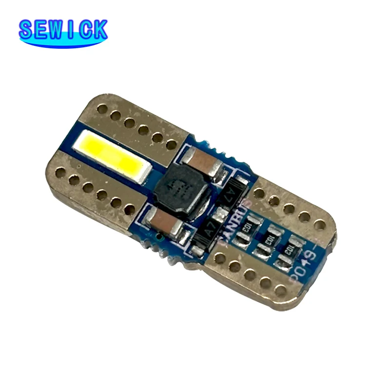 300x 신호 램프 T10 Led 슈퍼 밝은 7020SMD T10 W5W Led Canbus 168 194 자동차 인테리어 독서 빛 주차 램프 12V 화이트