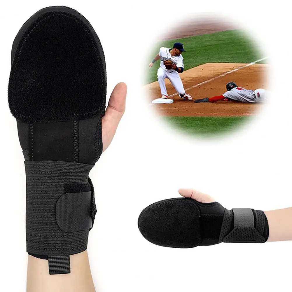 Baseball Sliding Mitt Protective Glove Adjustable Baseball Softball Sliding Mitts with Extra Thick Wrist for Protection