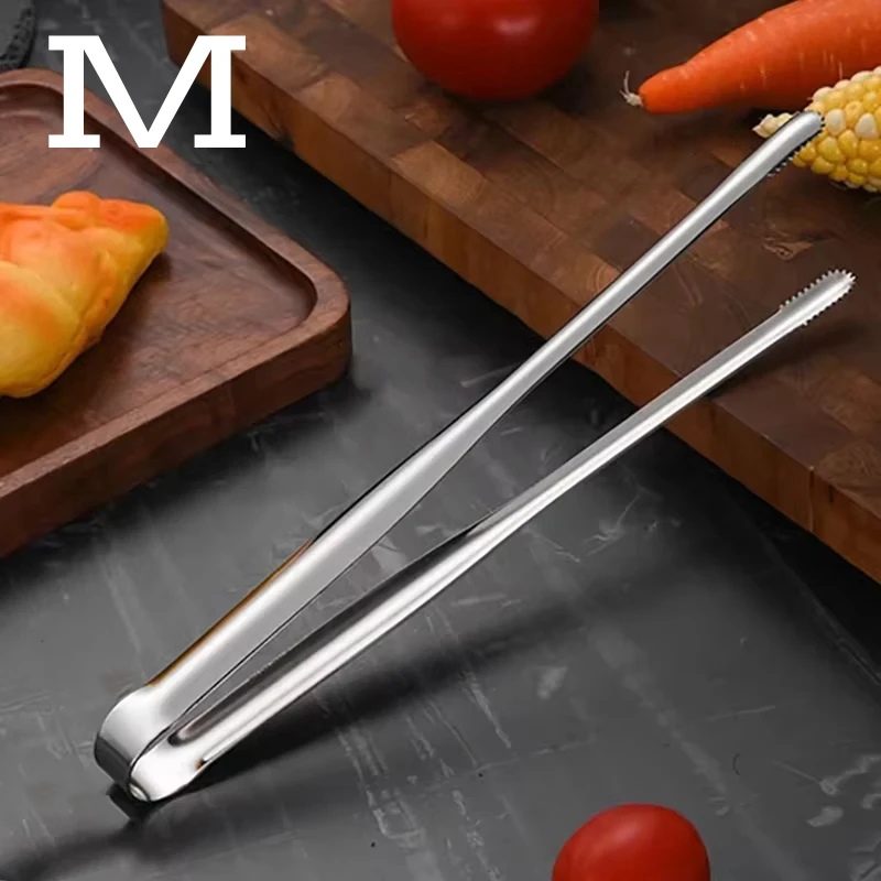 Premium Stainless Steel BBQ Grill Tongs – Versatile Kitchen & Camping Tool
