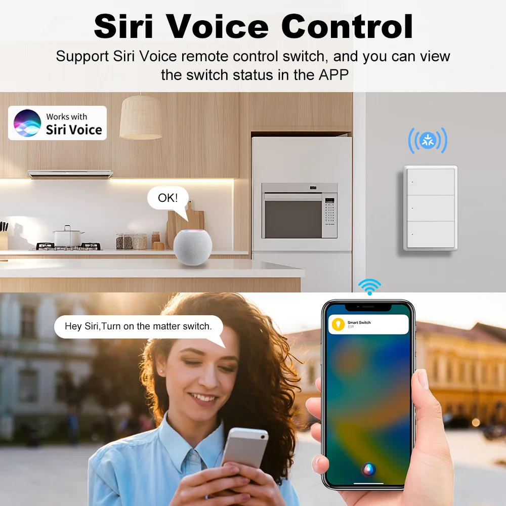 Inteligentný vypínač zabudovaný do steny