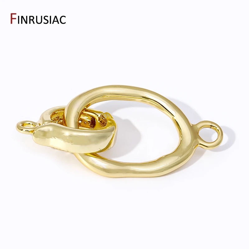 Fermoirs Déployants Beebeecraft - 6 Pièces, Laiton Plaqué Or 18k Et Platine, 29 Mm, Pour Bracelets Et Colliers