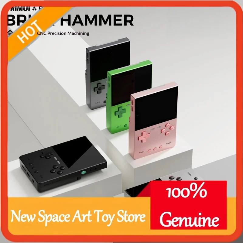 Trimui Brick Hammer Handheld Game Console Retro Arcade Gaming_voghion.com