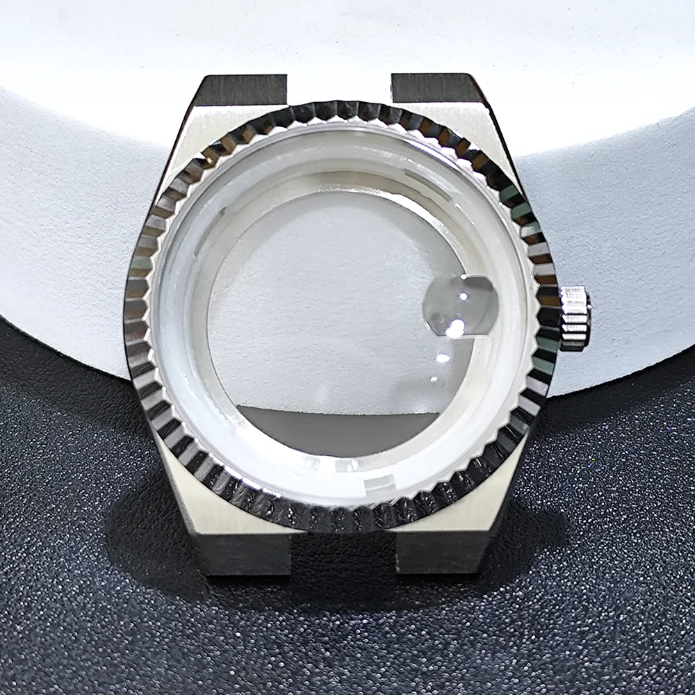 Sapphire Full-Body Mirror Watch with 33.8mm Dial - Premium Accessories Collection