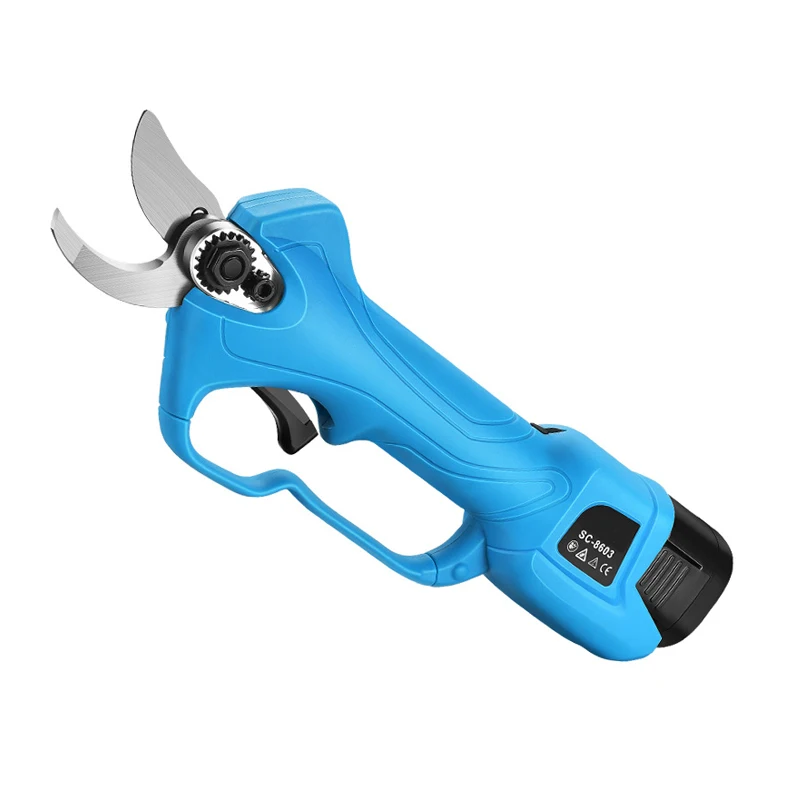 DC18V-8603 Garden Trees Branches Cutter Electric Pruner Shears Battery Cordless Pruning Shear two trees ptfe tube pneumatic fittings cutter kit