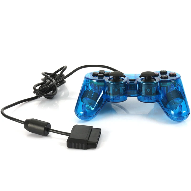 Thrustmaster Manette analogique bleue pour Playstation 2 télécommande