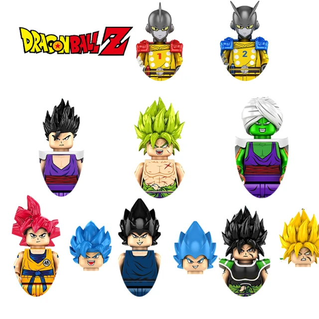 8PCS/LOT Dragon Ball Anime Cartoon Goku Vegeta Dragon Buliding Blocks  Bricks Mini Action Figures Kids Assembl Toys Birthday Gift - AliExpress
