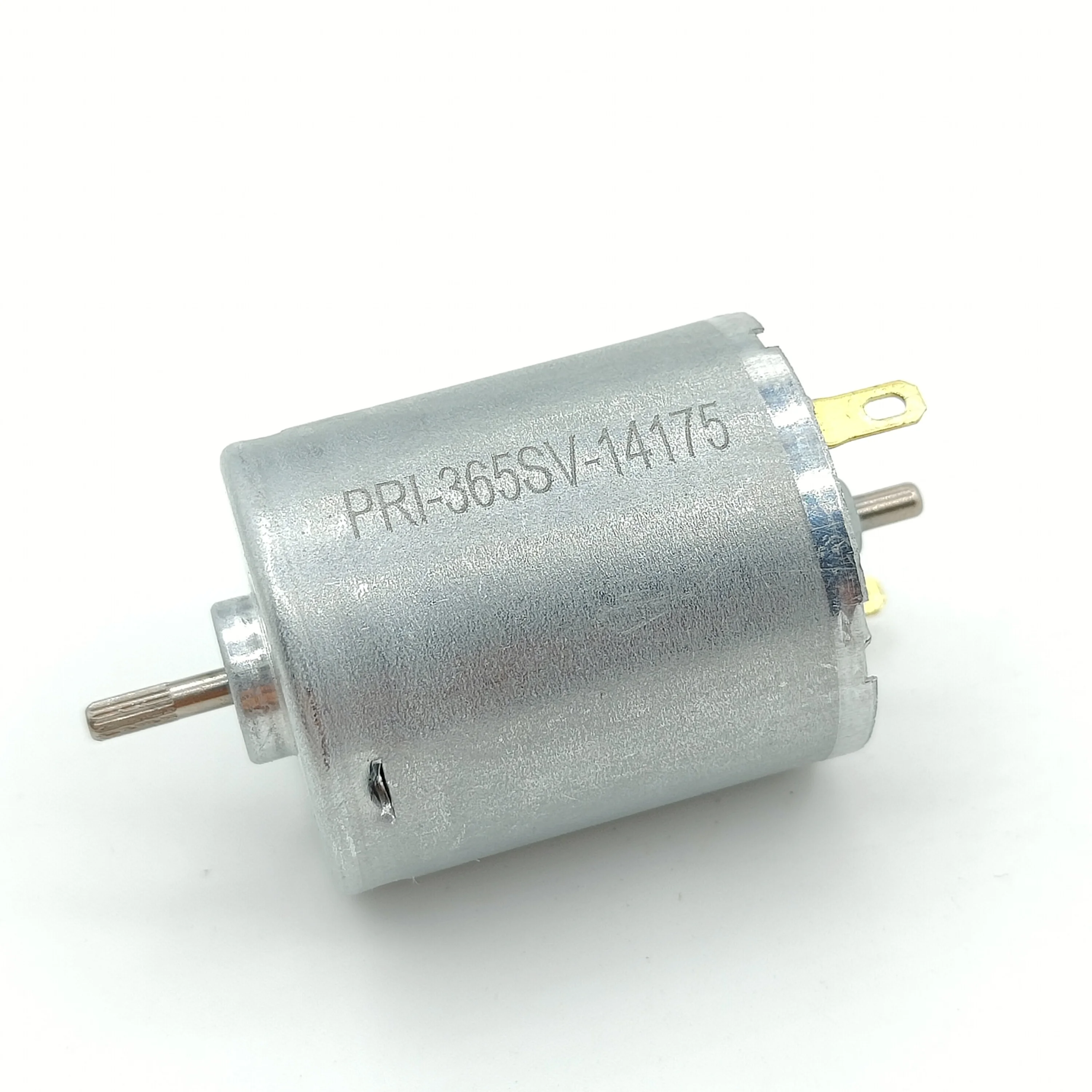 RS-365SV-14175 마이크로 365 모터 듀얼 2.3mm 샤프트 DC 12V 14.4V 18V 24V 10500RPM 미니 28mm 전기 모터 DIY 장난감 청소 로봇