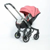 Poussette bébé multifonctionnelle 4 en 1, Convertible, siège de sécurité pour nouveau-né, Combo pliable 4