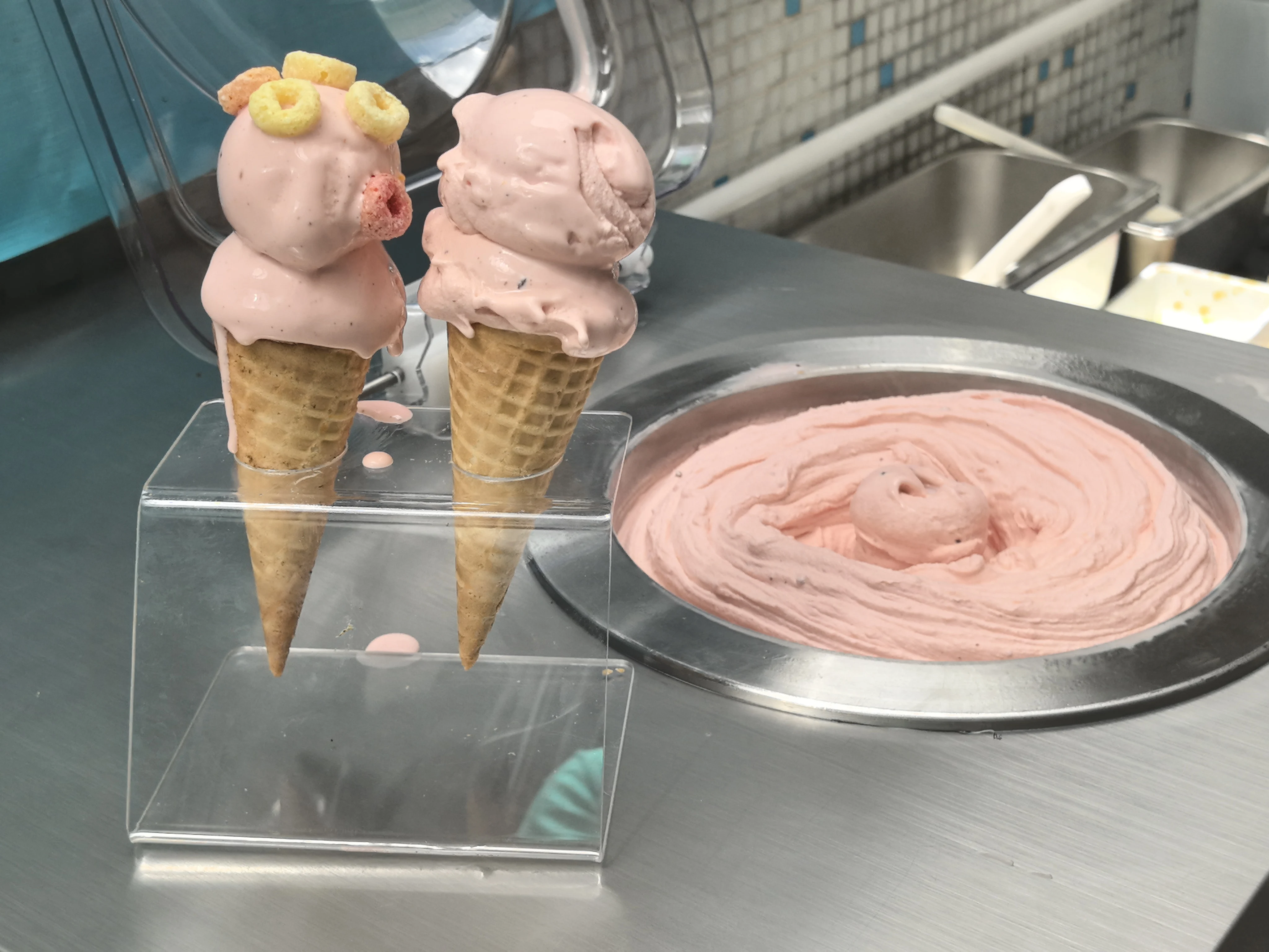 Mvckyi Commercial Hard/ Ice Cream Machine/gelato Making Machine Freezer with Great Taste 4