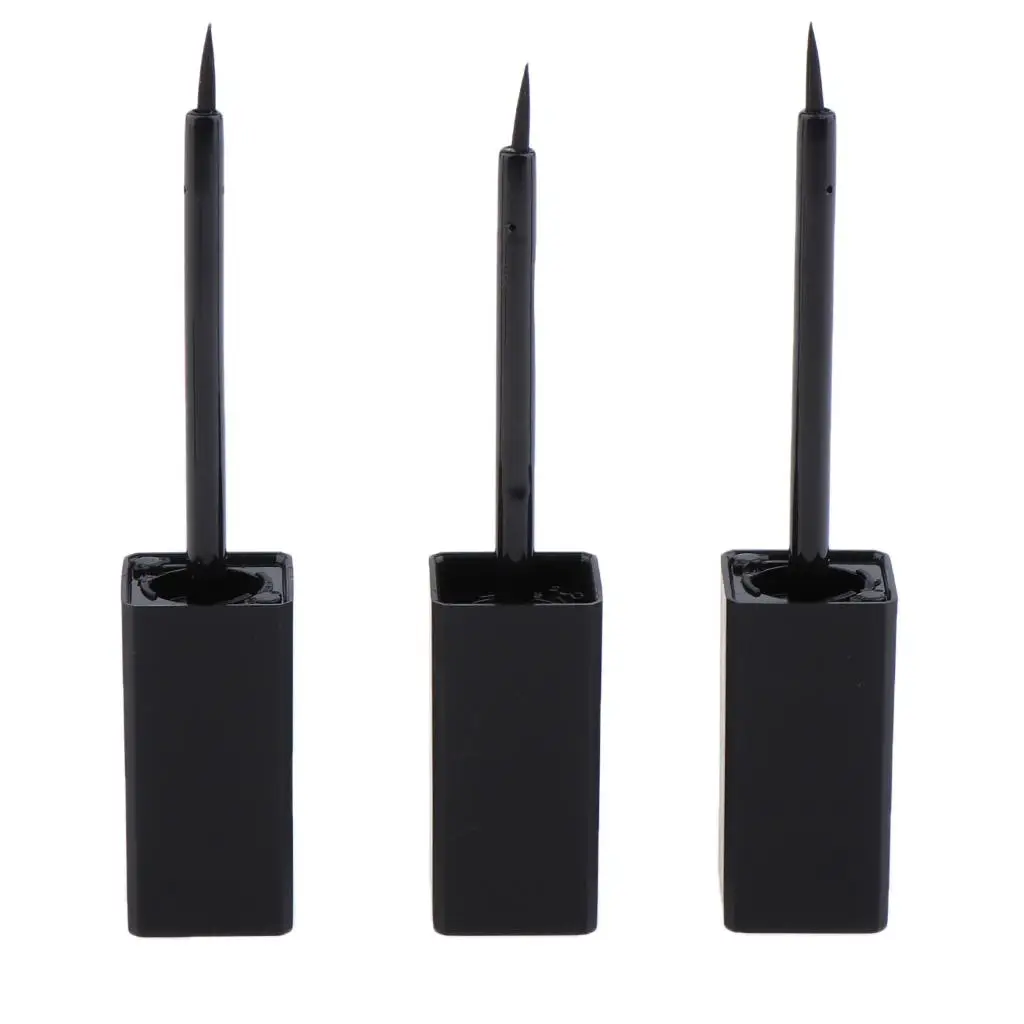 빈 마스카라 튜브, 아이라이너 바이알 병, 플러그 용기, 여행에 적합, 6ml, 3 개