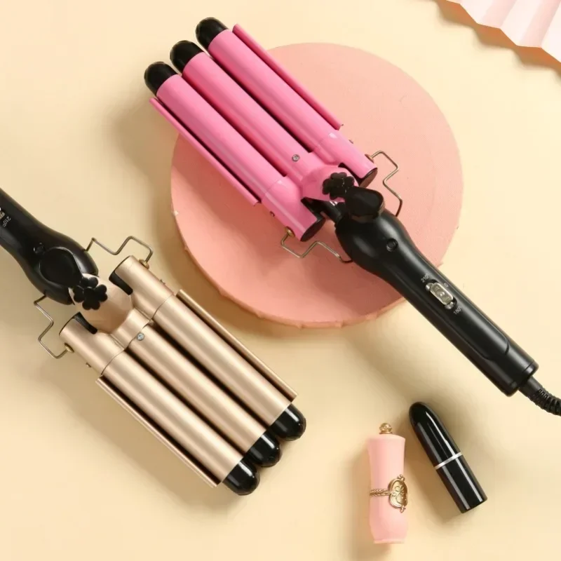 Electric Curling Stick Korean Style Three-tube Curling Iron