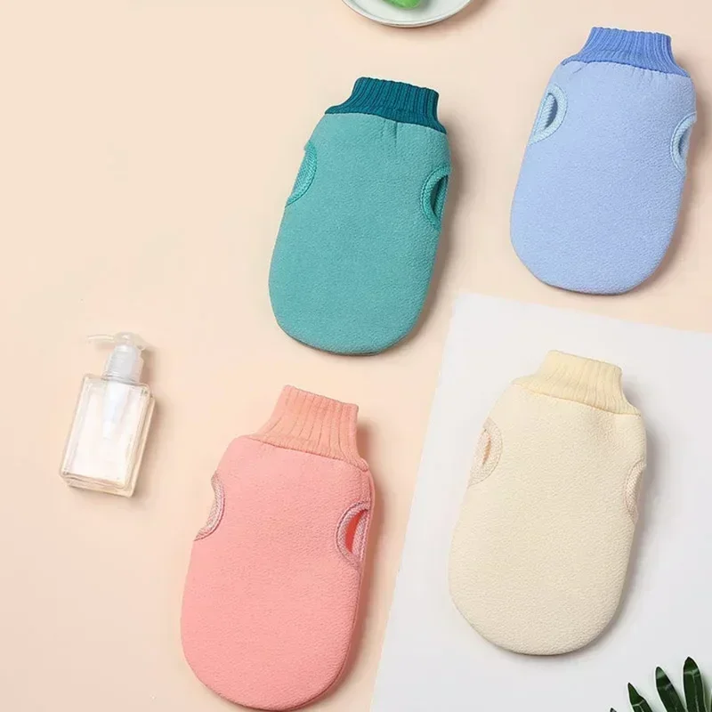 1pc Bath for Peeling SPA Exfoliating Shower Brush Body Cleaning Scrub Mitt Rub Dead Skin Gloves Shower Towel Foam Body Massage 3
