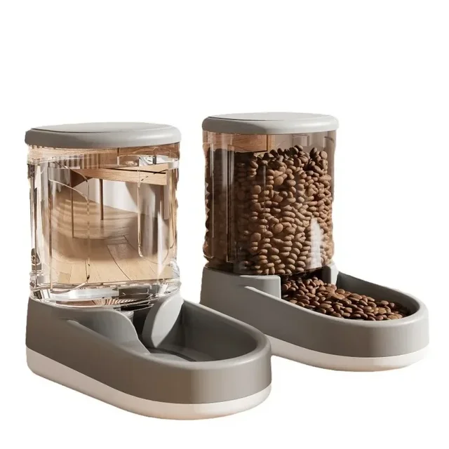 Dog Water Dispenser Cat Automatic Pet Feeder Feeding Cat Drinking Flowing without Inserting Electric 5