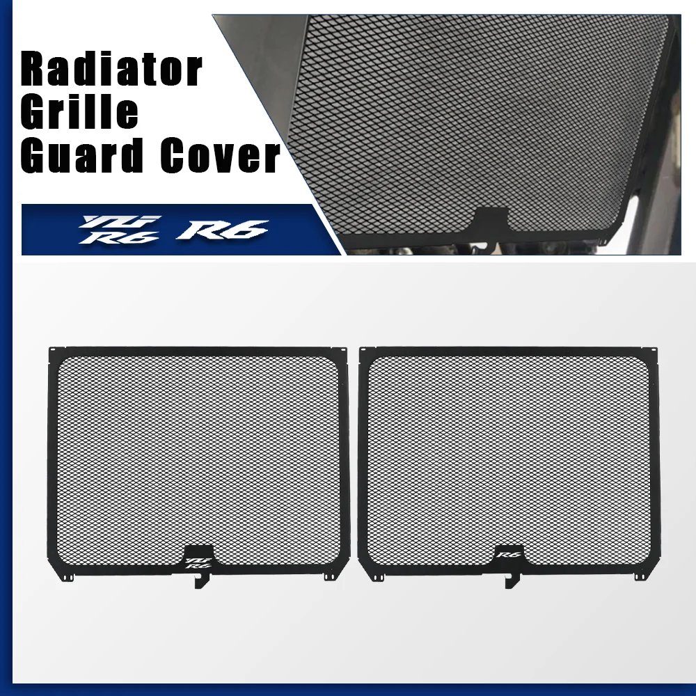 

For Yamaha YZFR6 R6 YZF R6 2017 2018 2019 2020 2021 2022 2023 Motorcycle Accessories Radiator Guard Grille Cover Protector