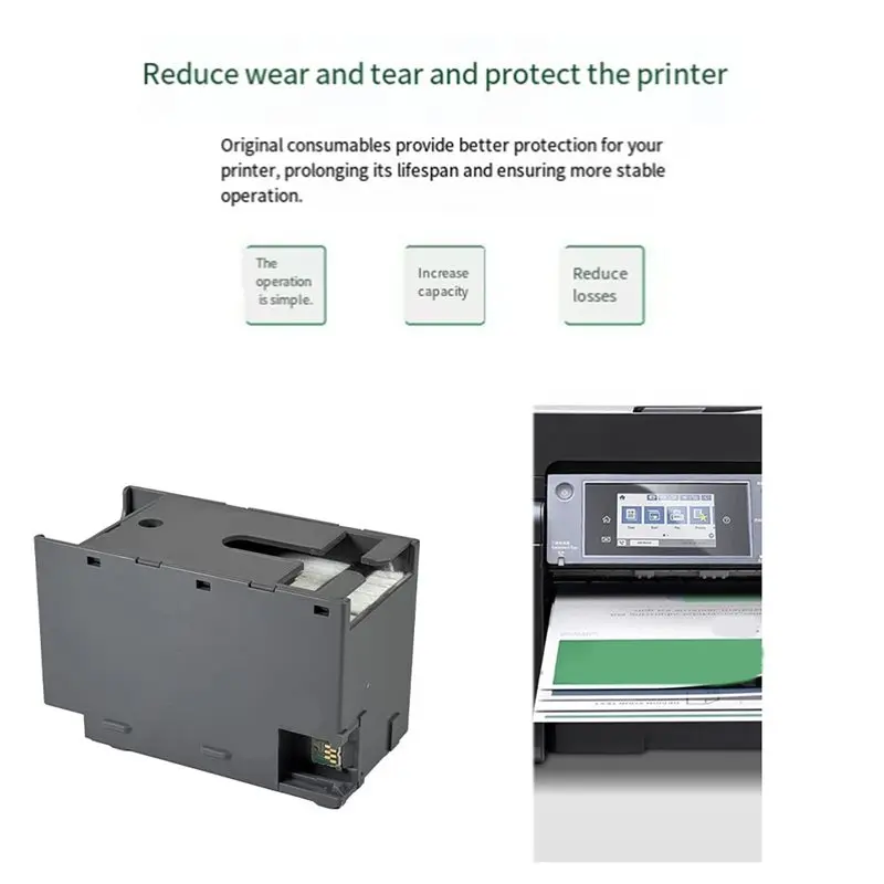  Epson Workforce Pro WF-3820 T6715 잉크 유지보수 박스 WF-4820 EC-4020 WF-4830 WF-4720 WF-4834 WF-4734를 저렴하게 구매하세요