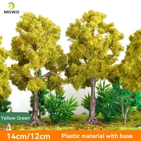 Proportion of Trunk of Hand-held Platform with Base for Pasting Scene with Miniature Simulated Iron Wire Plant Sand Table Model 2