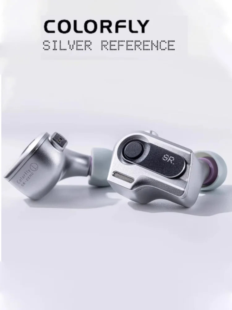 Colorful Colorfly SR3 Silver Reference In-ear Earphones HIFI
