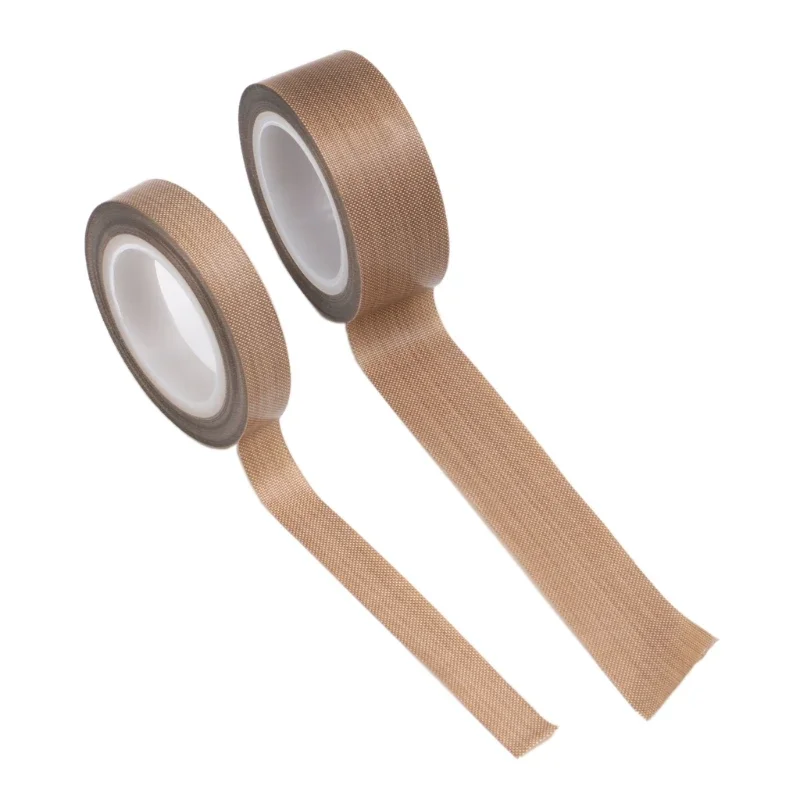 2 Nastri In Teflon PTFE 50mm X 10m: Nastro Adesivo Per Macchina Sottovuoto E Sigillatrice, Resistente Al Calore Fino A 300°C