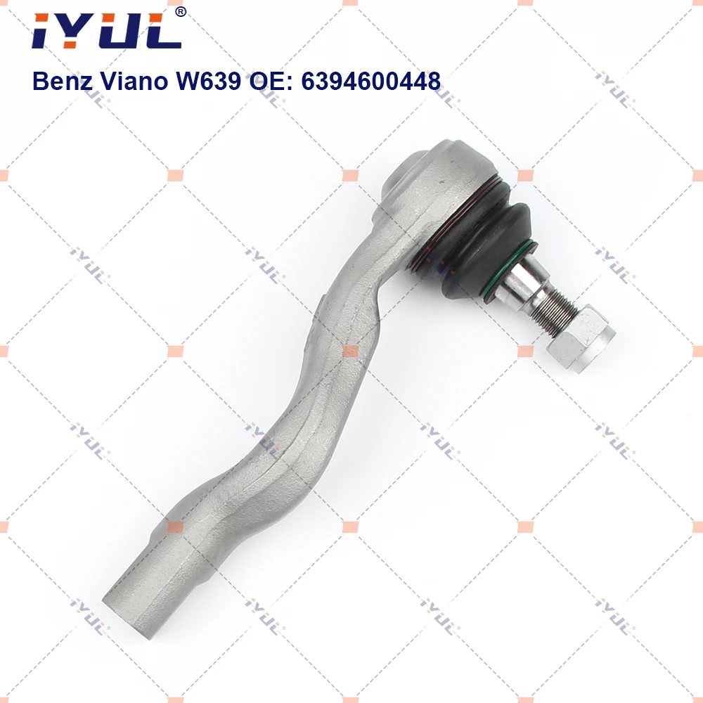 

Front Axle Outer Steering Tie Rod Ends Ball Joint For Mercedes Benz Viano Vito W639 2003- 6394600448 6394600548