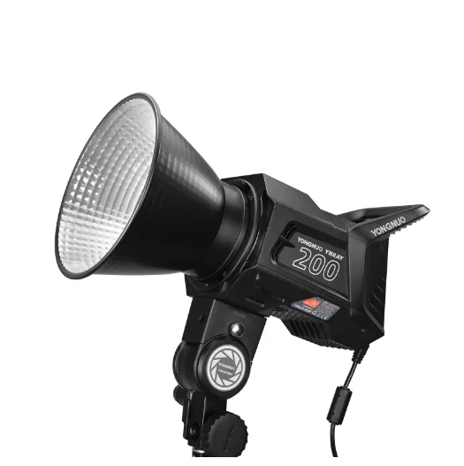 YONGNUO RAY200 YNRAY200 200W 2700-6500K COB Bowens 마운트 LED 비디오 라이트, 페이스북, 틱톡, Yotuebe, 개인 인터뷰용