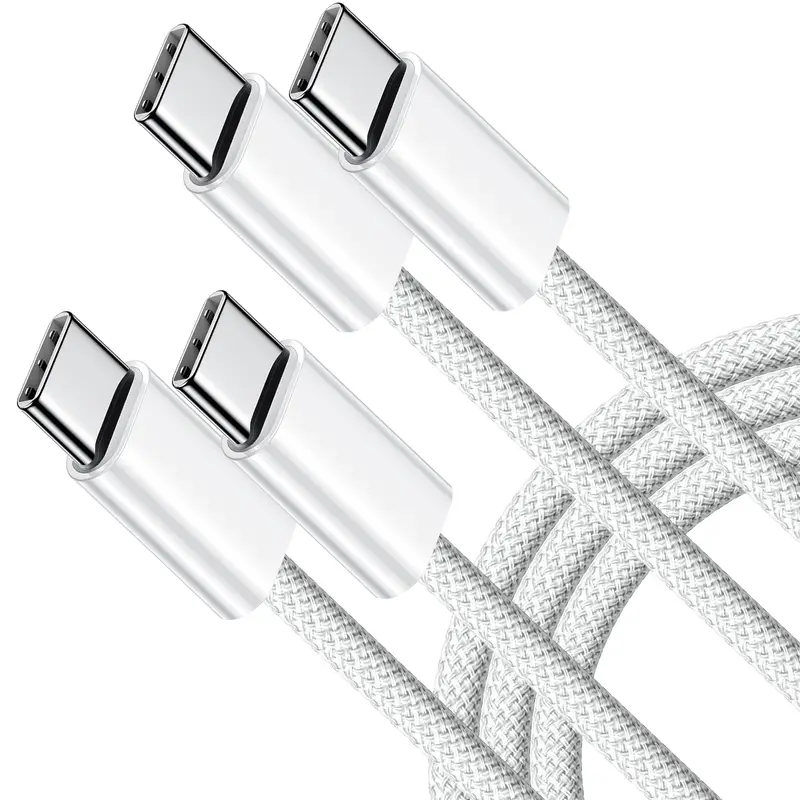 Type C to Type C Fast Charging PD 60W 1m 2m Mobile Phone Date Cable For Iphone15 16 17 Samsung Huawei USB C to C  Charger Cable - Image 3