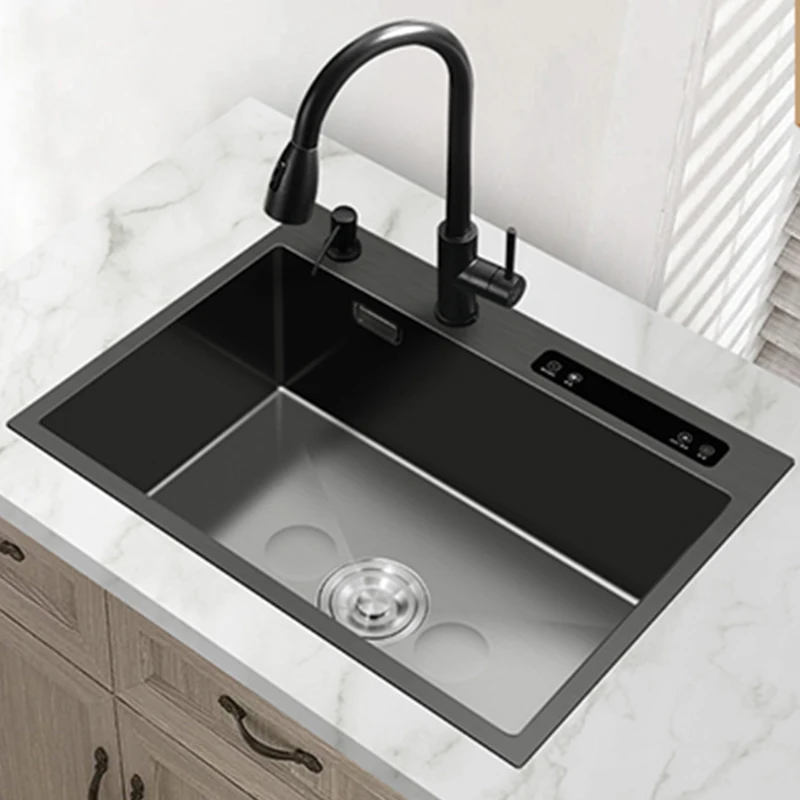 600 x 450mm Intelligent Purification Kitchen Sink For Fruits Vegetables And Fish Meat Cleaning tap