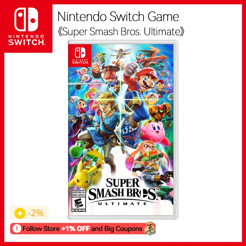 Tanio Nintendo Super Smash Bros Ultimate dla Nintendo