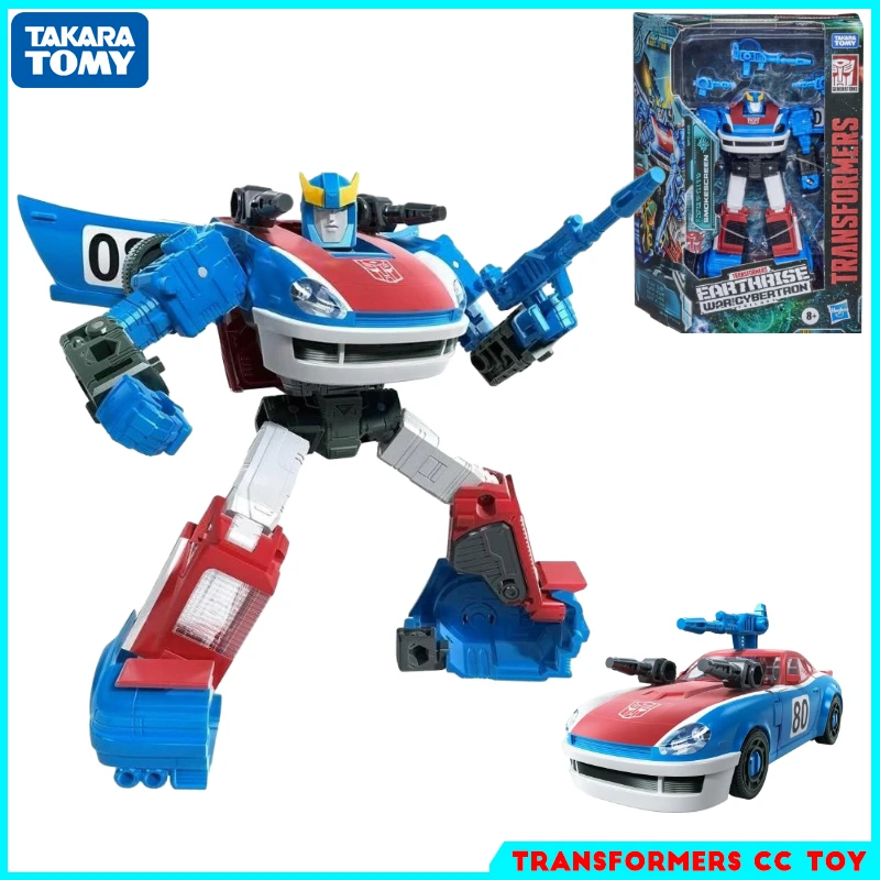 Takara Tomy-Transformers Toys Earthrise Series, WFC-E20, Smokescreen, figura de acción, Robot de colección, Hobby, juguetes para niños