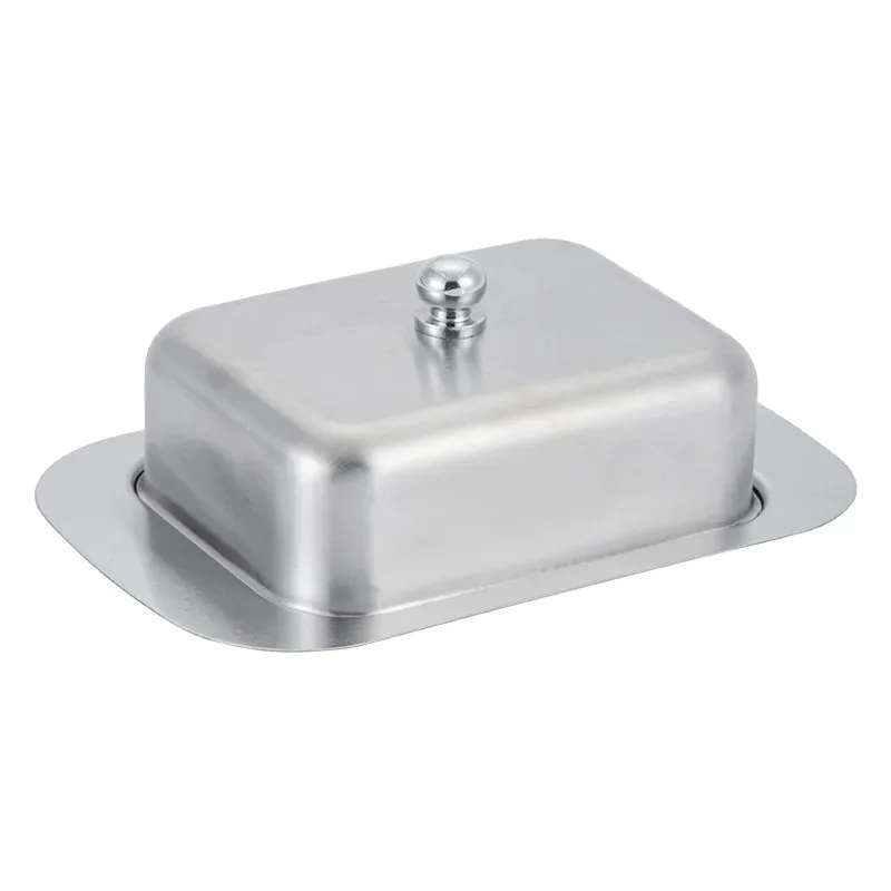 Stainless Steel Butter Storage Box for Cake Bread Fruit Steak Salad Biscuit