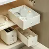 Pullout Organizers For Kitchen Bedroom Kitchen Tools Drawer Basket Pull Rail Storage Rack Track Retractable Durable White Slides 5
