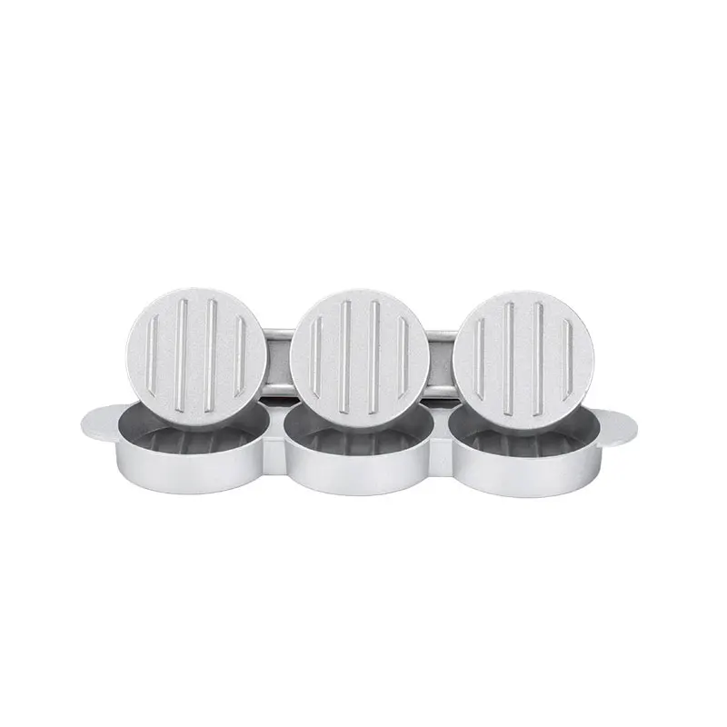Multifunctional Aluminum Kitchen Hamburger Meat Press Non-Stick Hamburger Press Patty Maker Mold