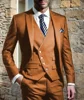 Men Suits for Wedding 3 Pieces Blazer Vest Pants Peak Lapel  Slim Fit Suit Elegant Tuxedos for Wedding Business Evening Party 1