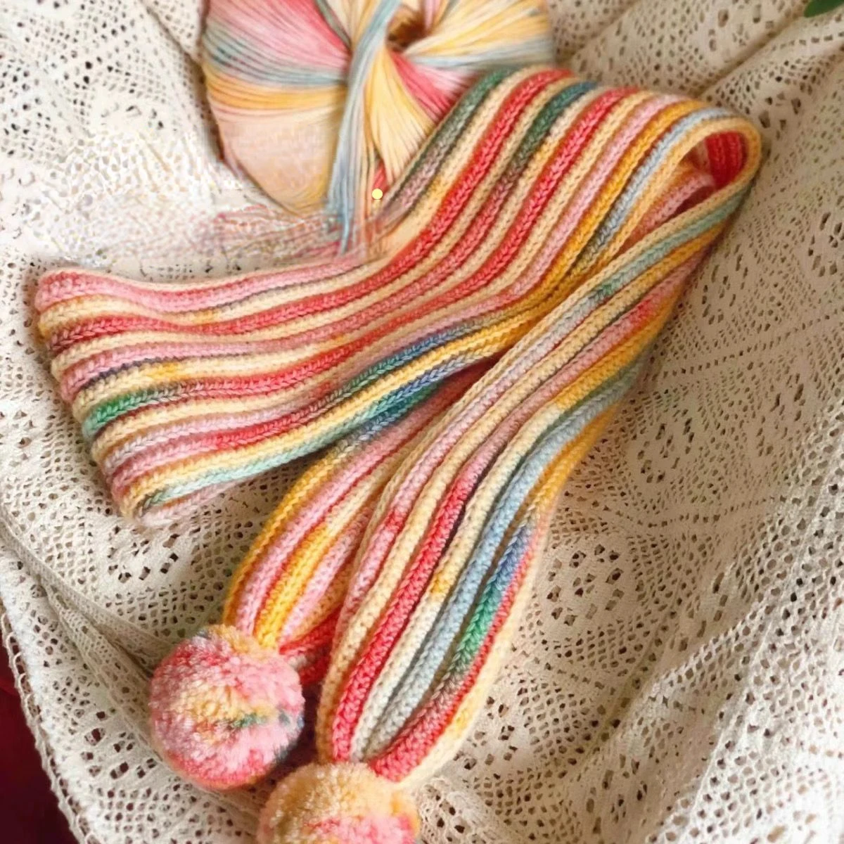 200G Skin Friendly Soft Yarn Ball Gradient Yarn Cloud Hand Woven Hat Sciarpa Guanto Maglione Lavorato A Maglia Grande Palla Filato Uncinetto A Mano