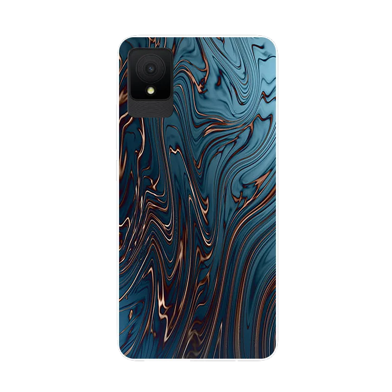 Football Soft Silicone Back Case for TCL K11 - Protective Phone Cover