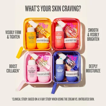 The four travel suits of Sol de Janeiro series fragrance (bath gel, body milk, perfume spray) are convenient to carry, charming fragrance, lasting fragrance, and the first choice for fragrance lovers 1