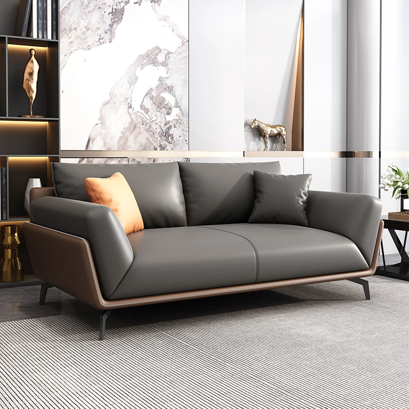 

Modular Modern Living Room Sofas Leather Floor Sofabed Accent Sleeper Sofa Sectional Couch Luxury Sofas Para El Hogar Furniture