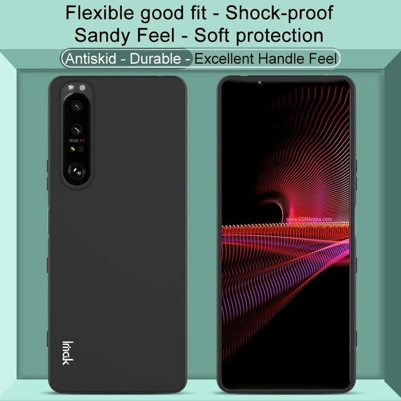 For Sony Xperia 1 III IMAK UC-3 Series Shockproof Frosted TPU Protective Case