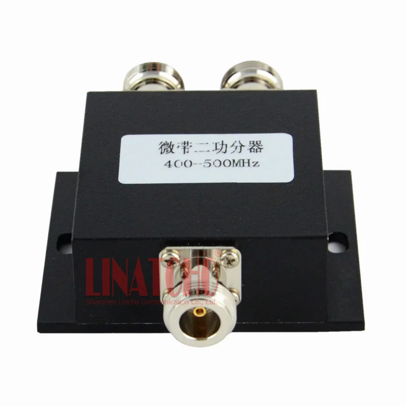2 Ways RF 400-500MHz UHF Band Two-way Radio Divider CDMA Signal Repeater Power Splitter