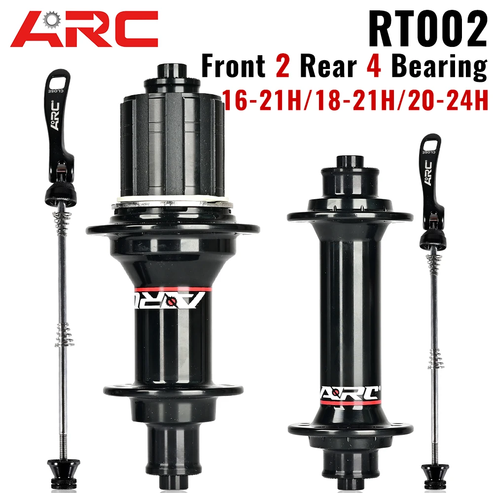 ARC Road Bike Hub 002 Front and Rear Wheels Ultra-light Sound Big