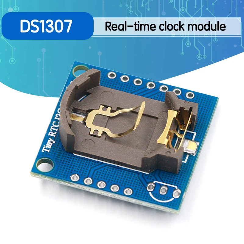 2PCS The Tiny RTC I2C modules 24C32 memory DS1307 clock RTC module for ...