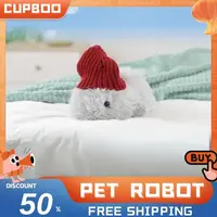 Cupboo Pet Robot AI Intelligent Plush Machine Pet Baby Companion Interactive Robot Room Decoration Child Toys Christmas Gifts 1