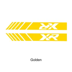 Premium Motorcycle Sticker Decal - Sleek Design for Ultimate Style Enhancement (Gold)